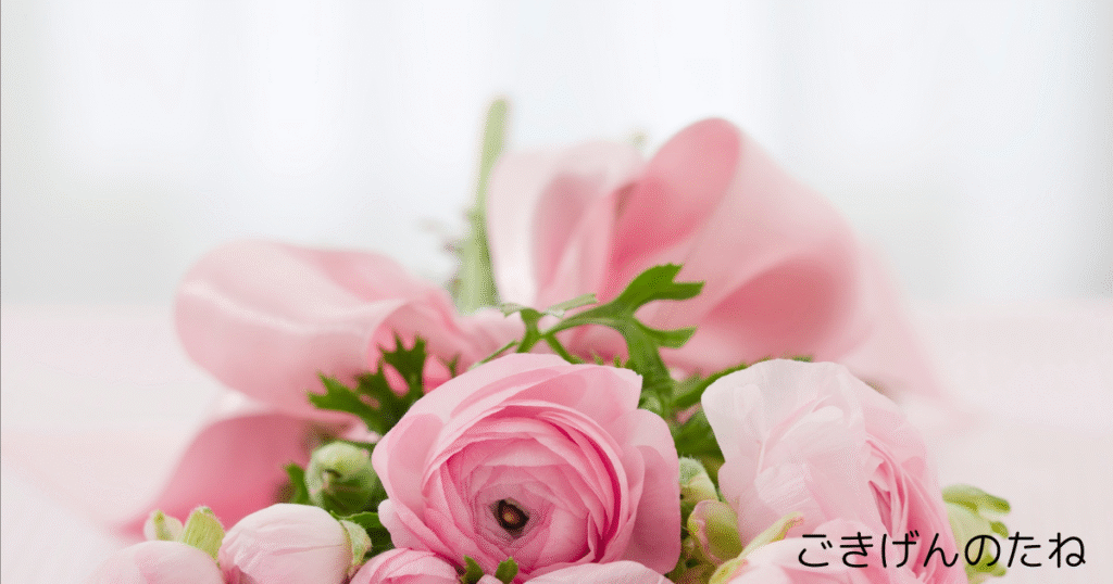 70代の母に贈ったお花ギフト